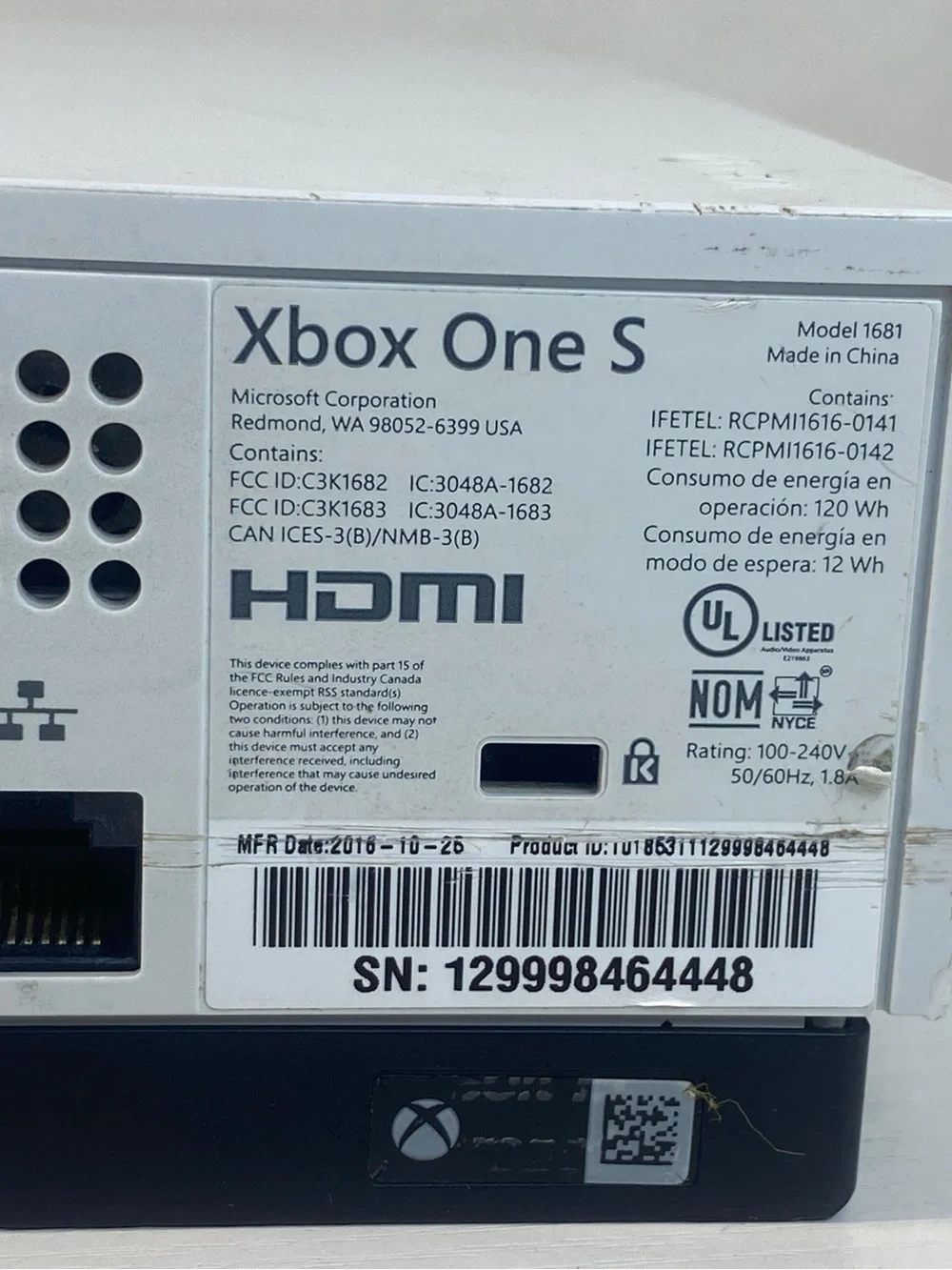 N/A xbox one